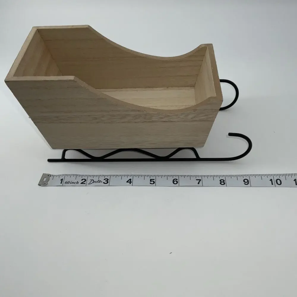 Target Wood Holiday Decorative Sleigh